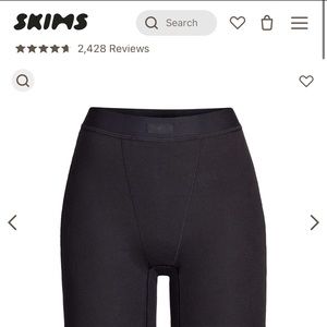SKIMS black boxer